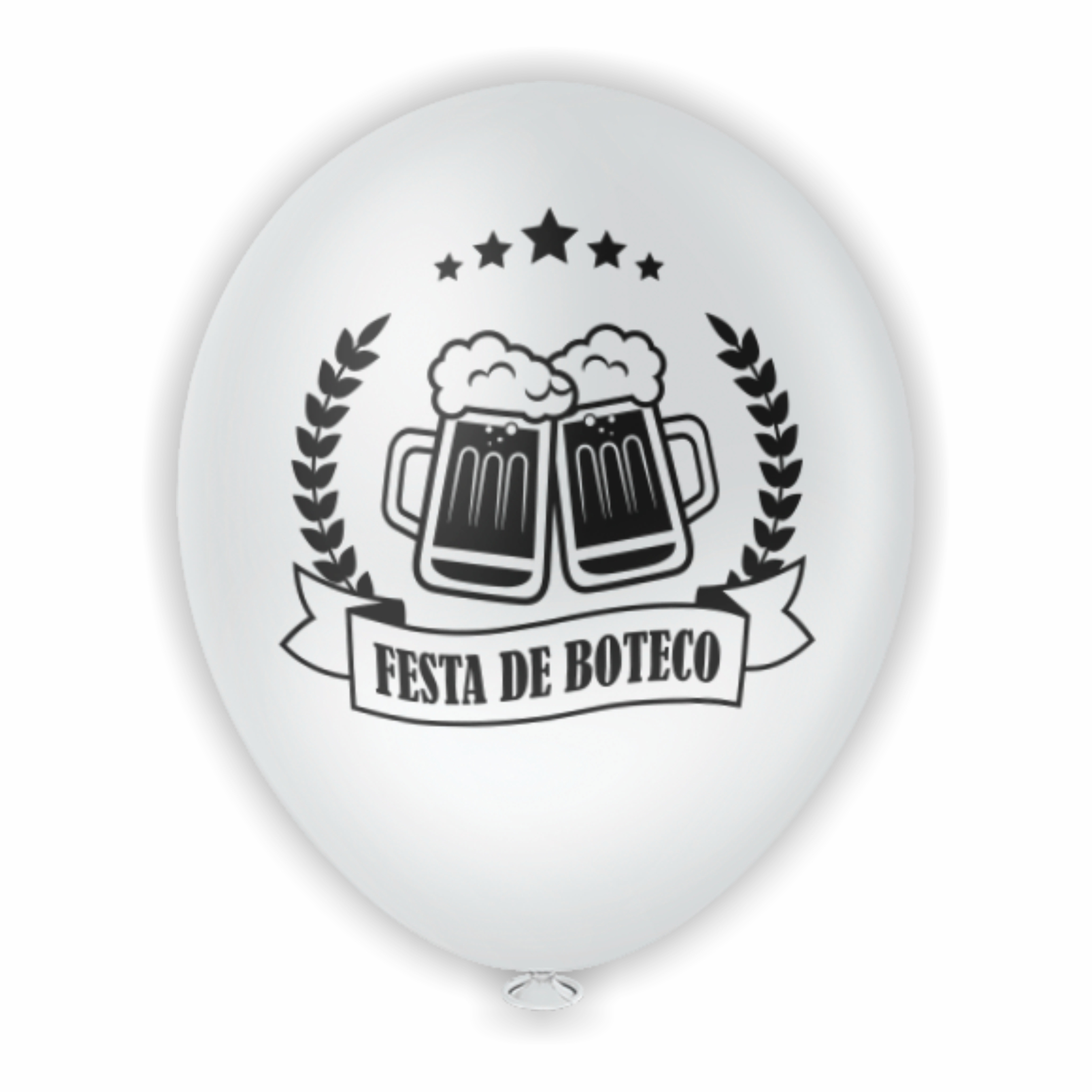 Balão Redondo 8 Polegadas - Boteco Sortid...