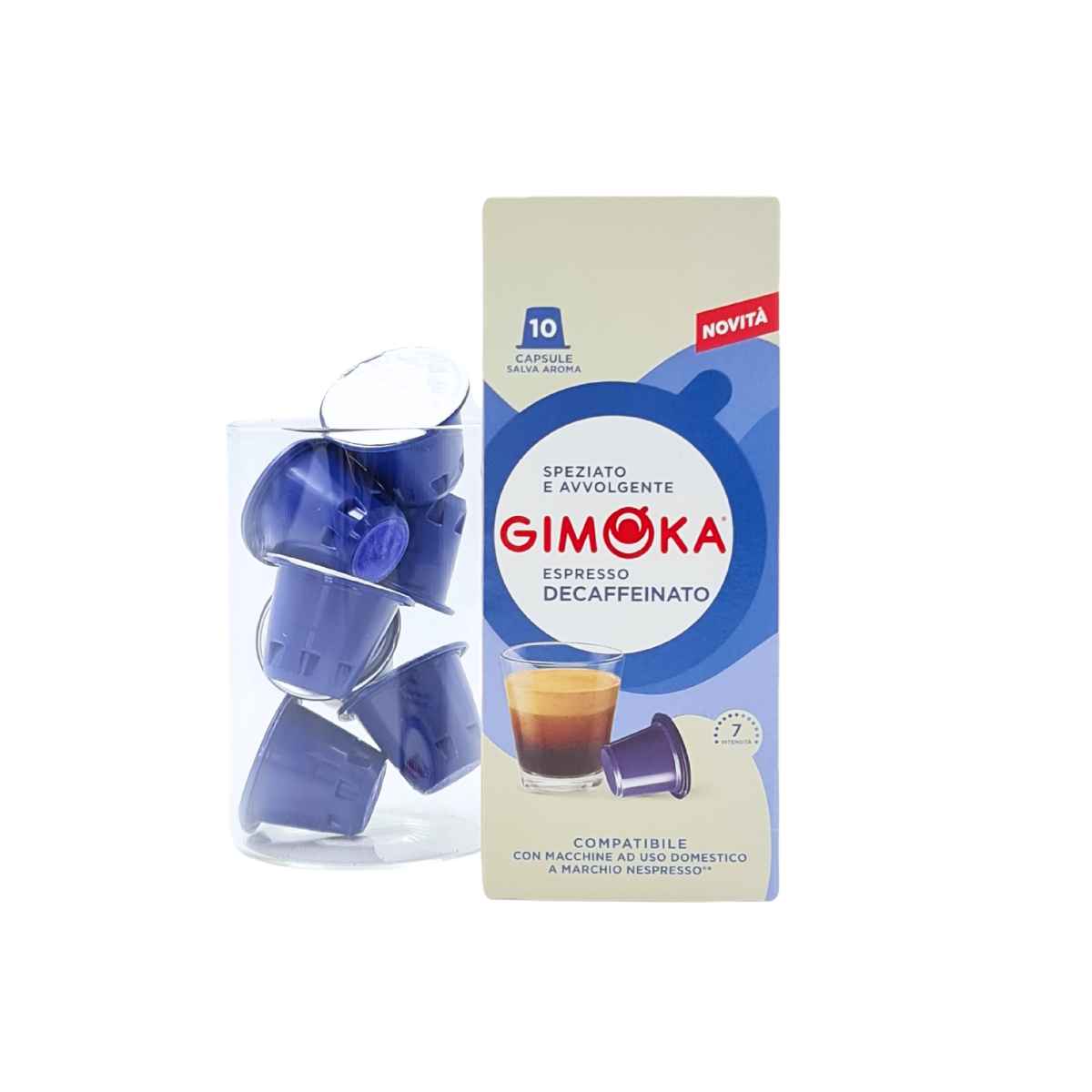 Cápsulas Café Decaffeinato Nespresso® Gim...