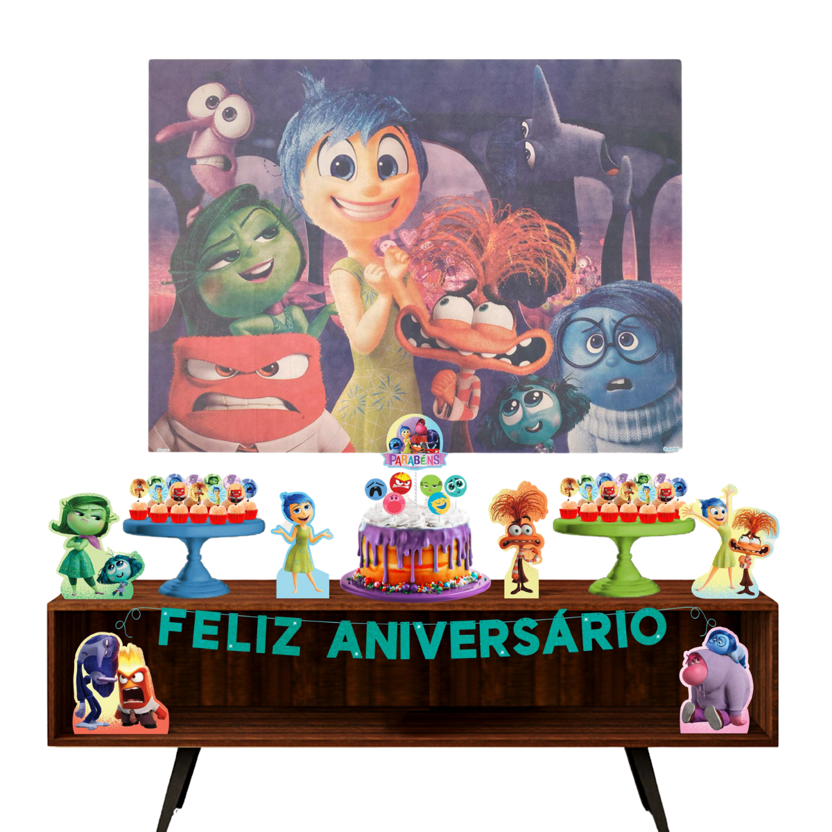 Kit Festa Fácil Divertida Mente