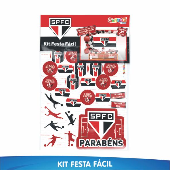 Kit Festa Fácil São Paulo FC  Oficial