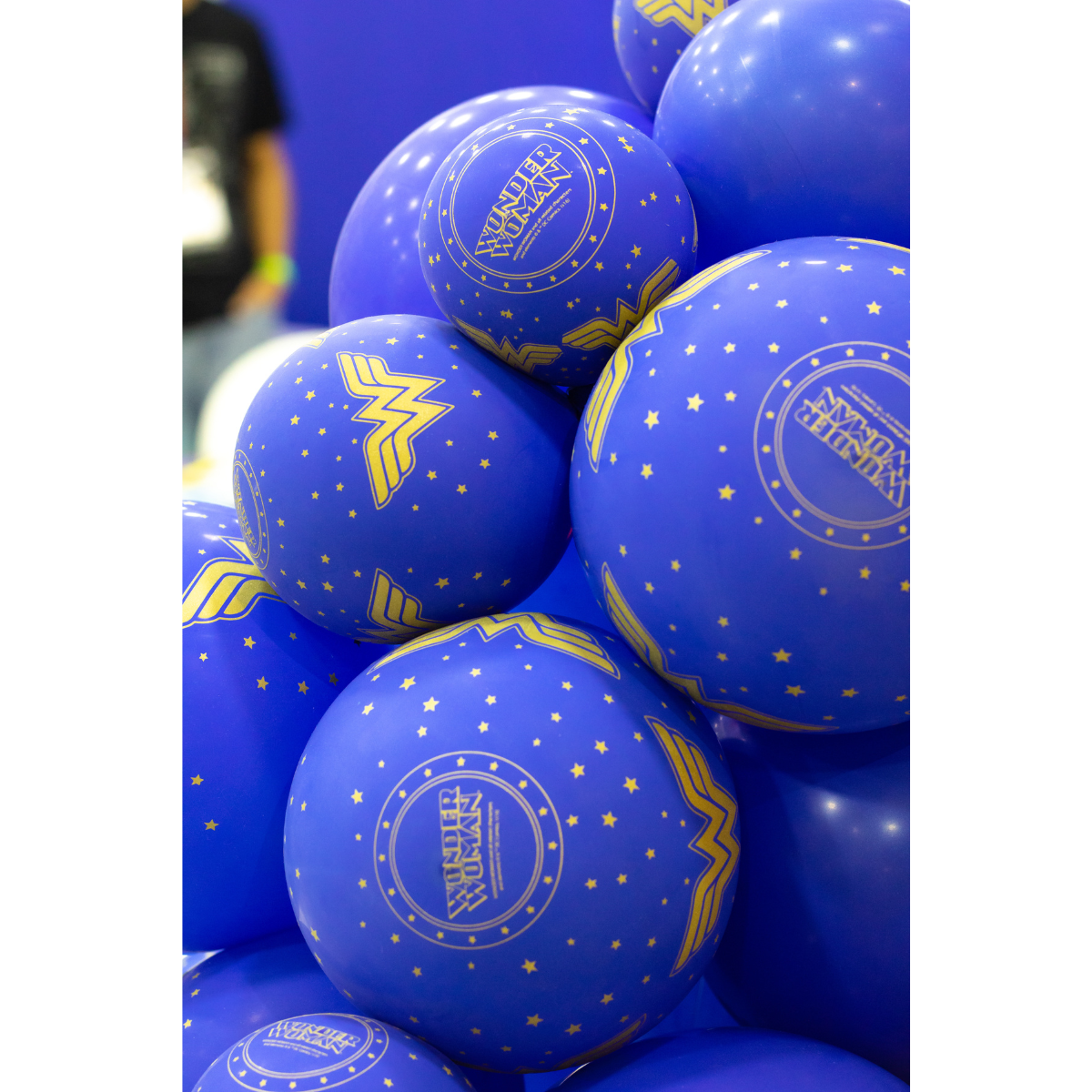 Balão Redondo Mulher Maravilha 9” 25 unid.