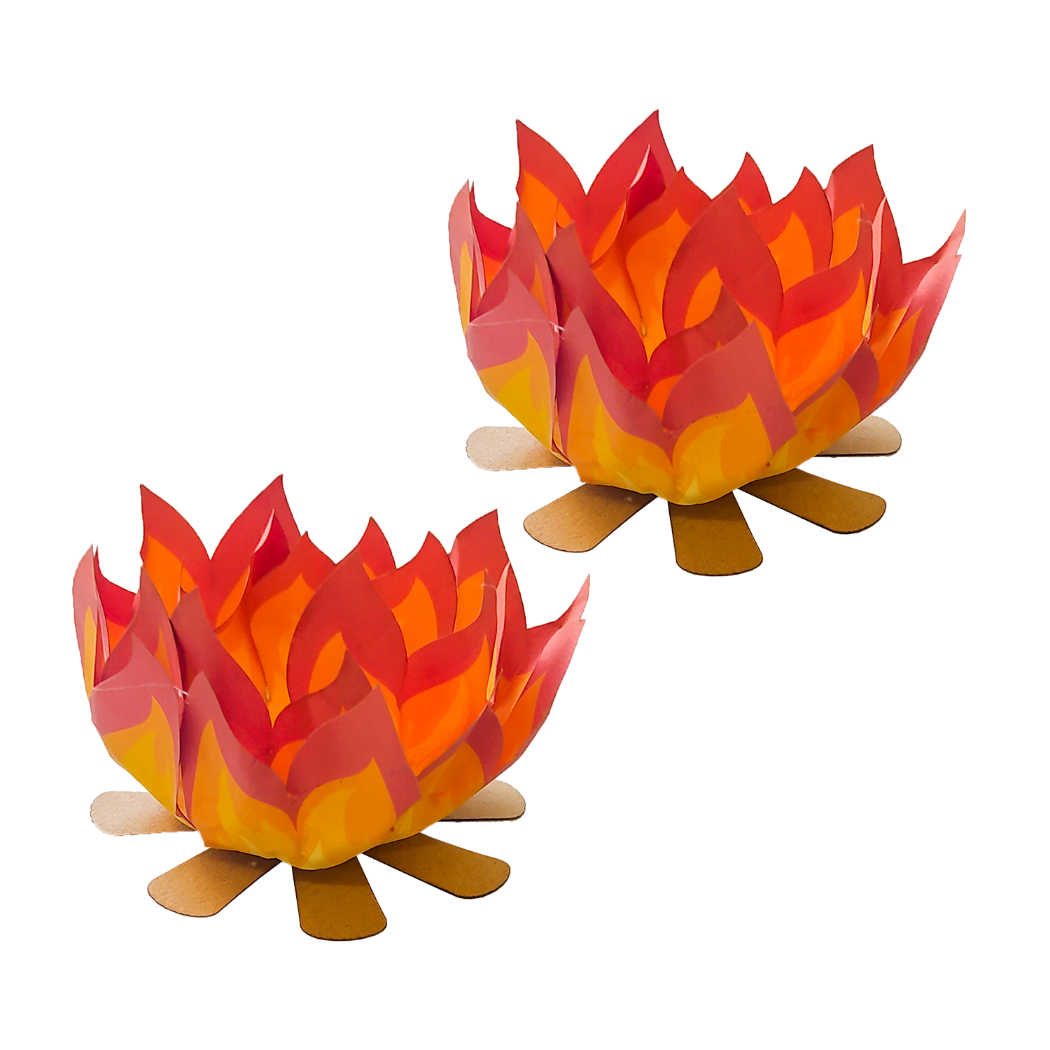 Forminha Fogueira Junina em Papel 7x4cm –...