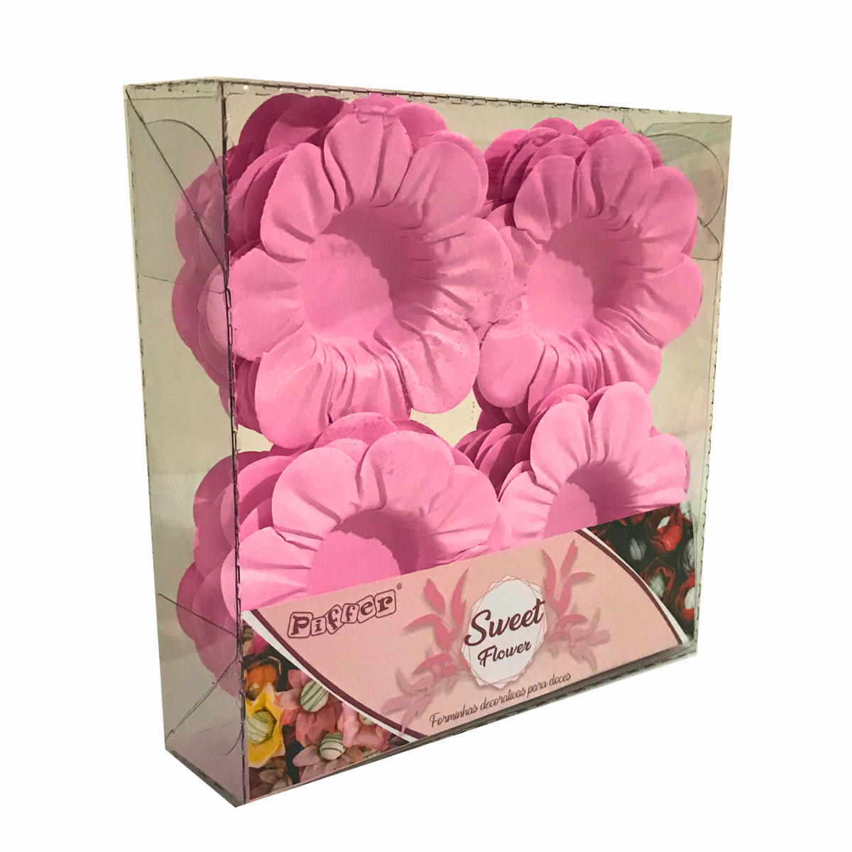 Forminha Papel Rosa Claro 30 unid.