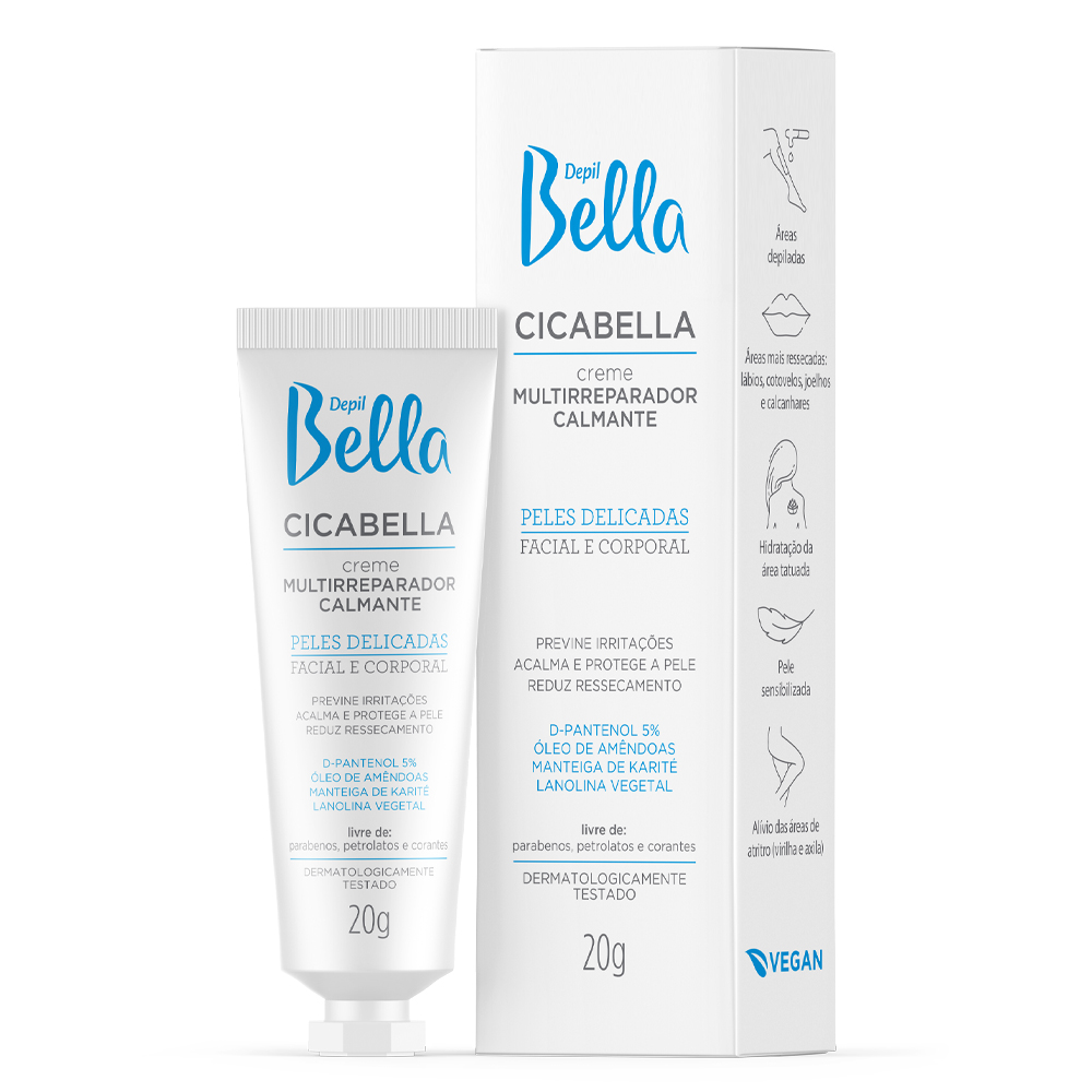 Creme Calmante Cicabella Multireparador 20g