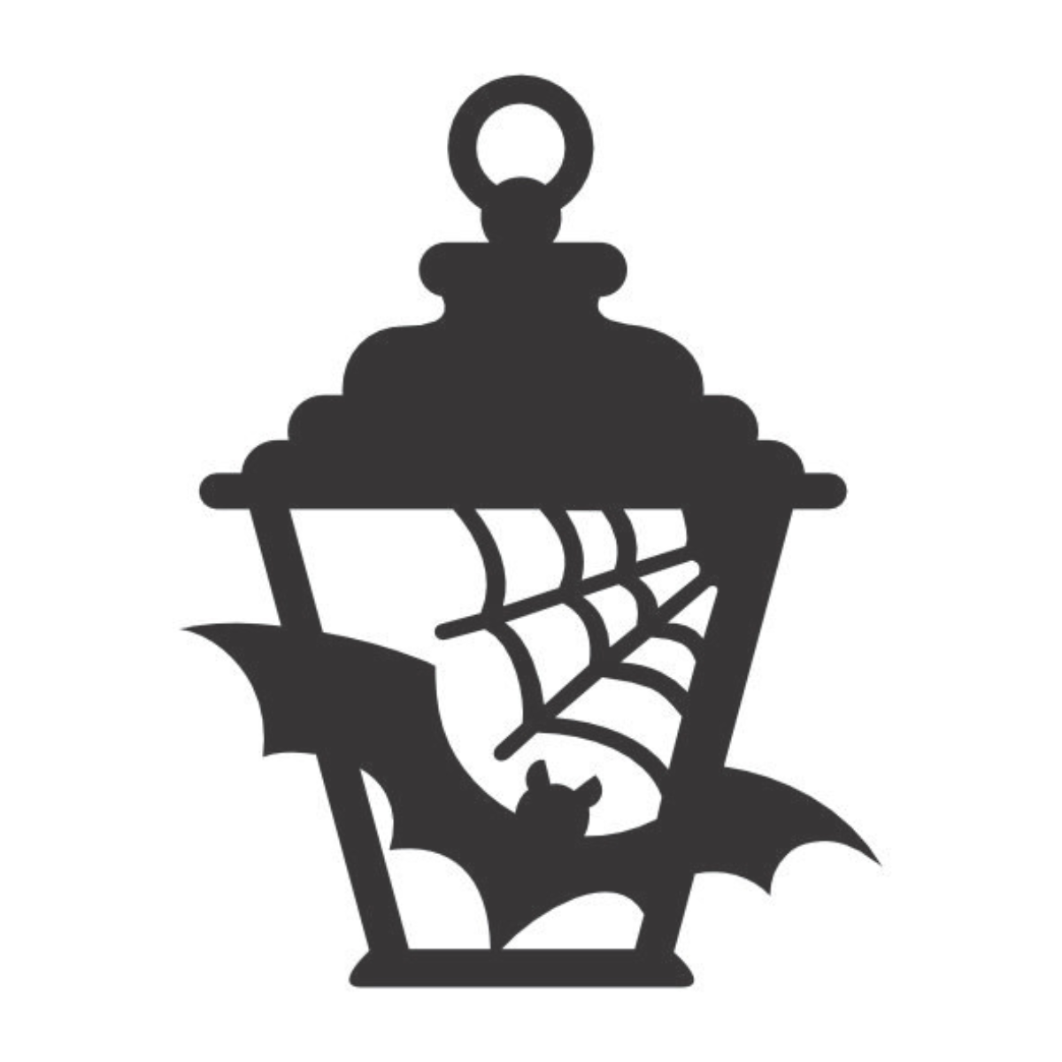 Enfeite de Porta e Parede Halloween Lanterna