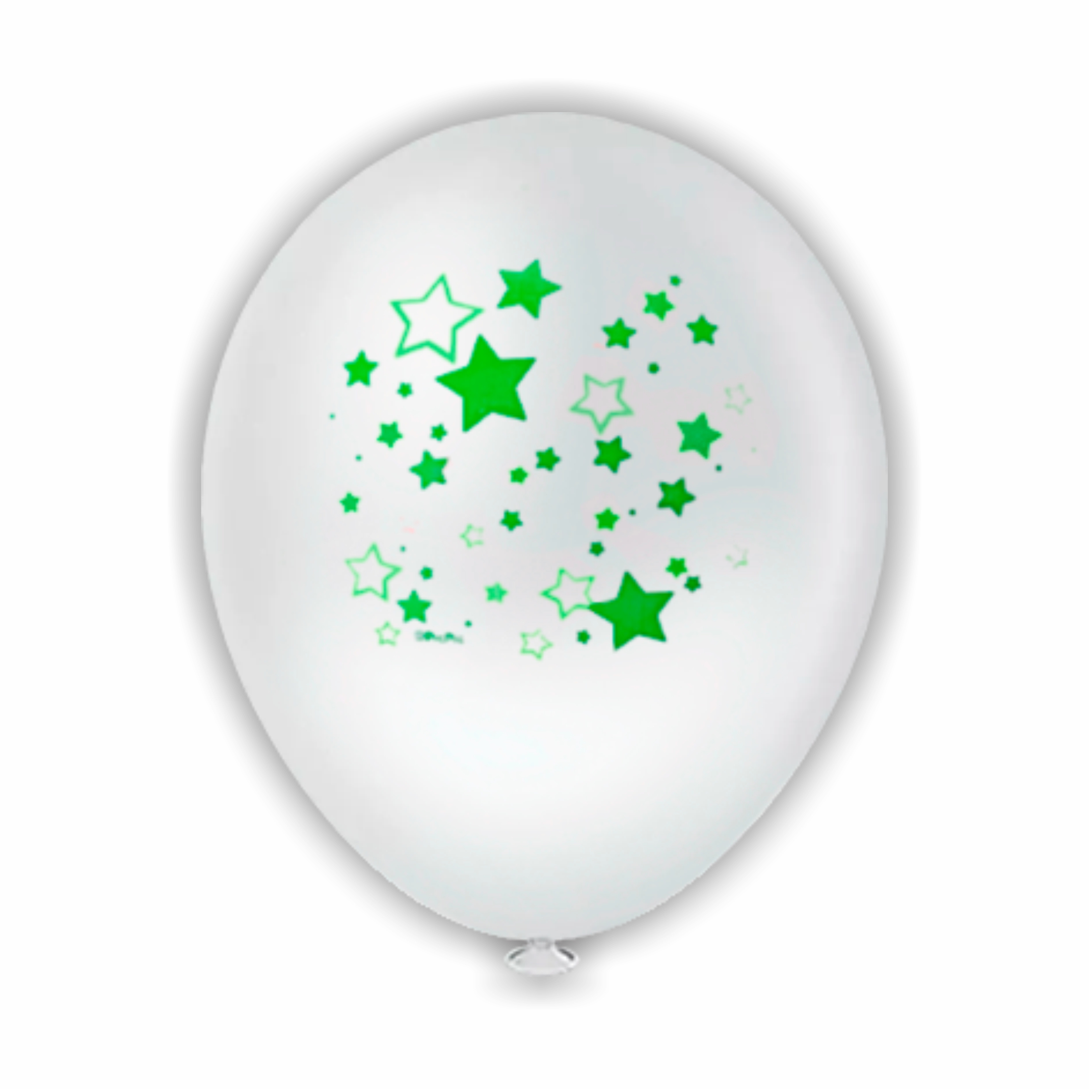 Balão Redondo 8 Polegadas - Estrelinha Ne...