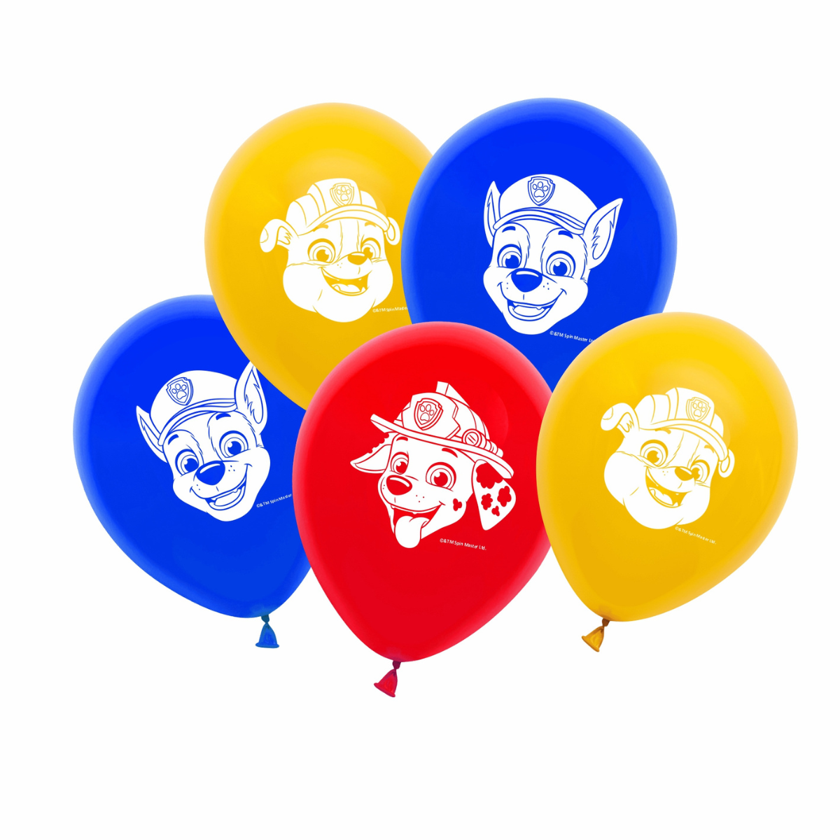Balão Redondo Patrulha Canina  Carinhas 8...