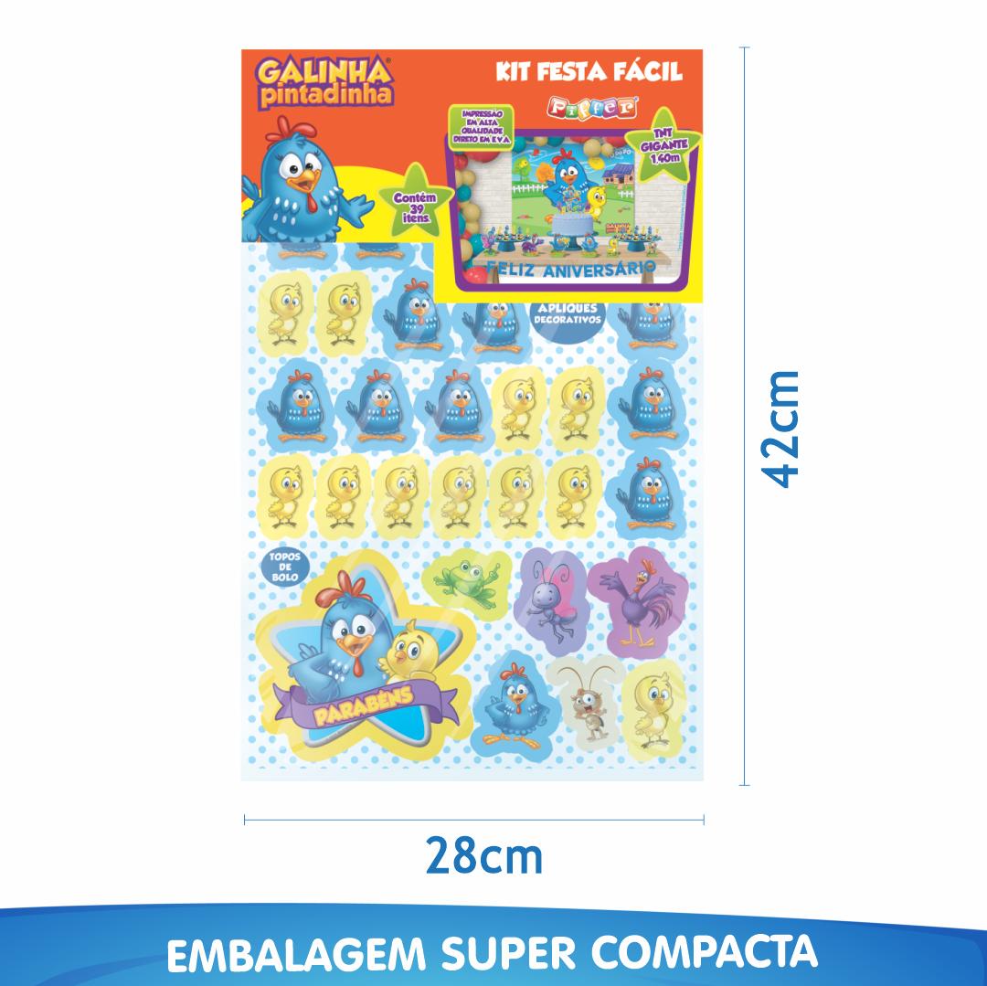Kit Festa Fácil Galinha Pintadinha
