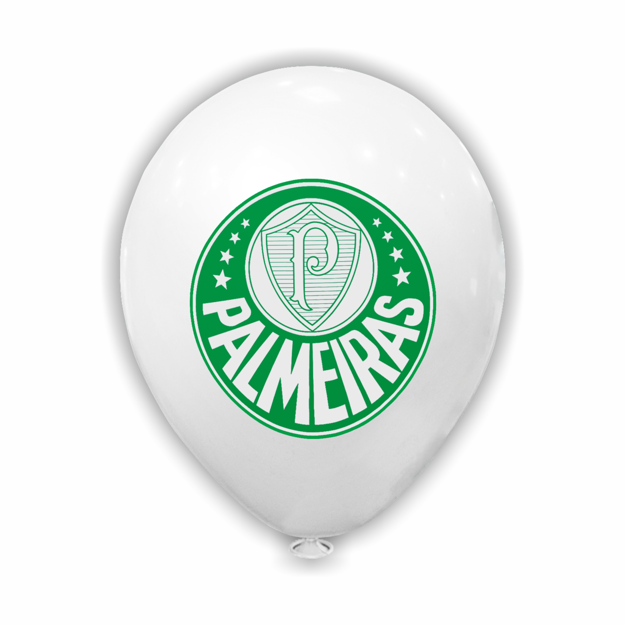 Balão Redondo 8 Polegadas - Palmeiras 20 ...