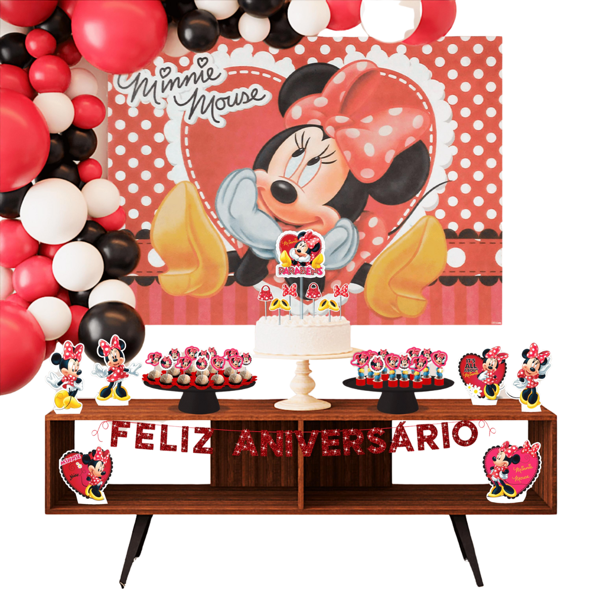 Kit Festa Fácil Minnie