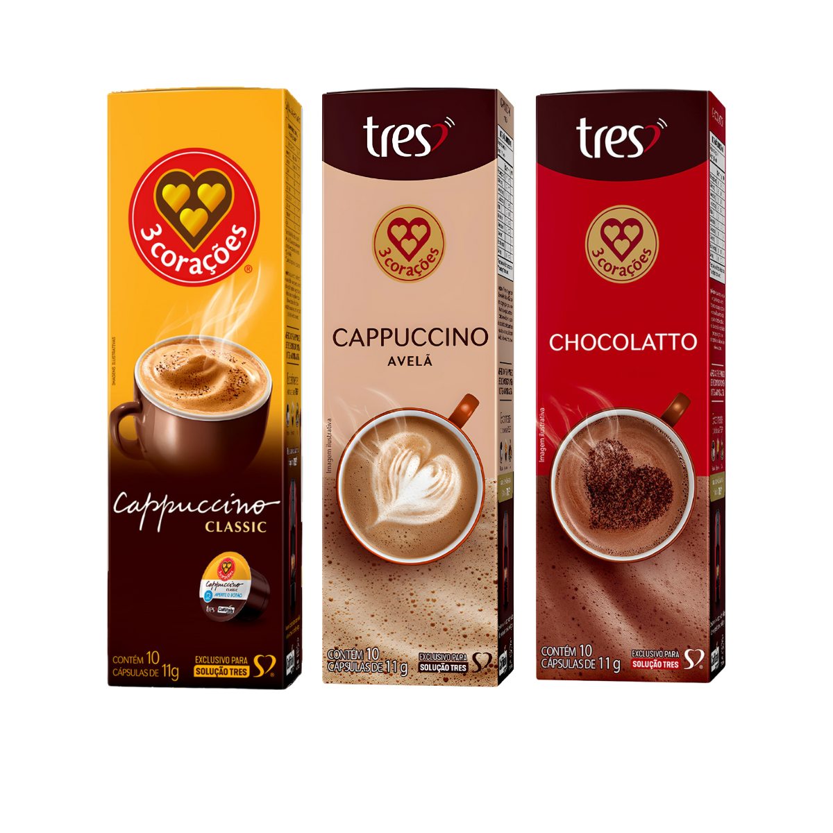 30 Cápsulas de Cappuccino Classic, Chocol...