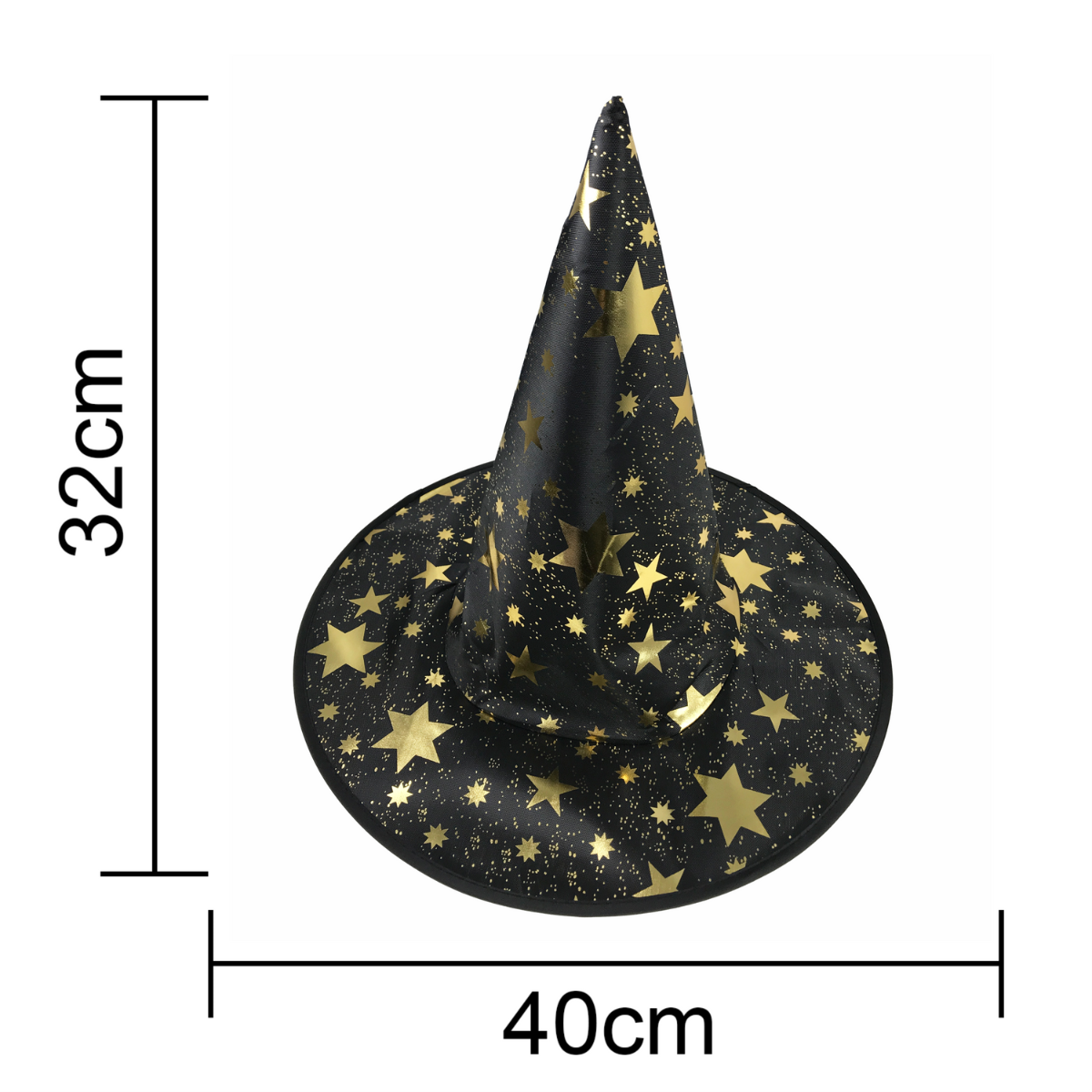 Chapéu Halloween de Bruxa Sortido