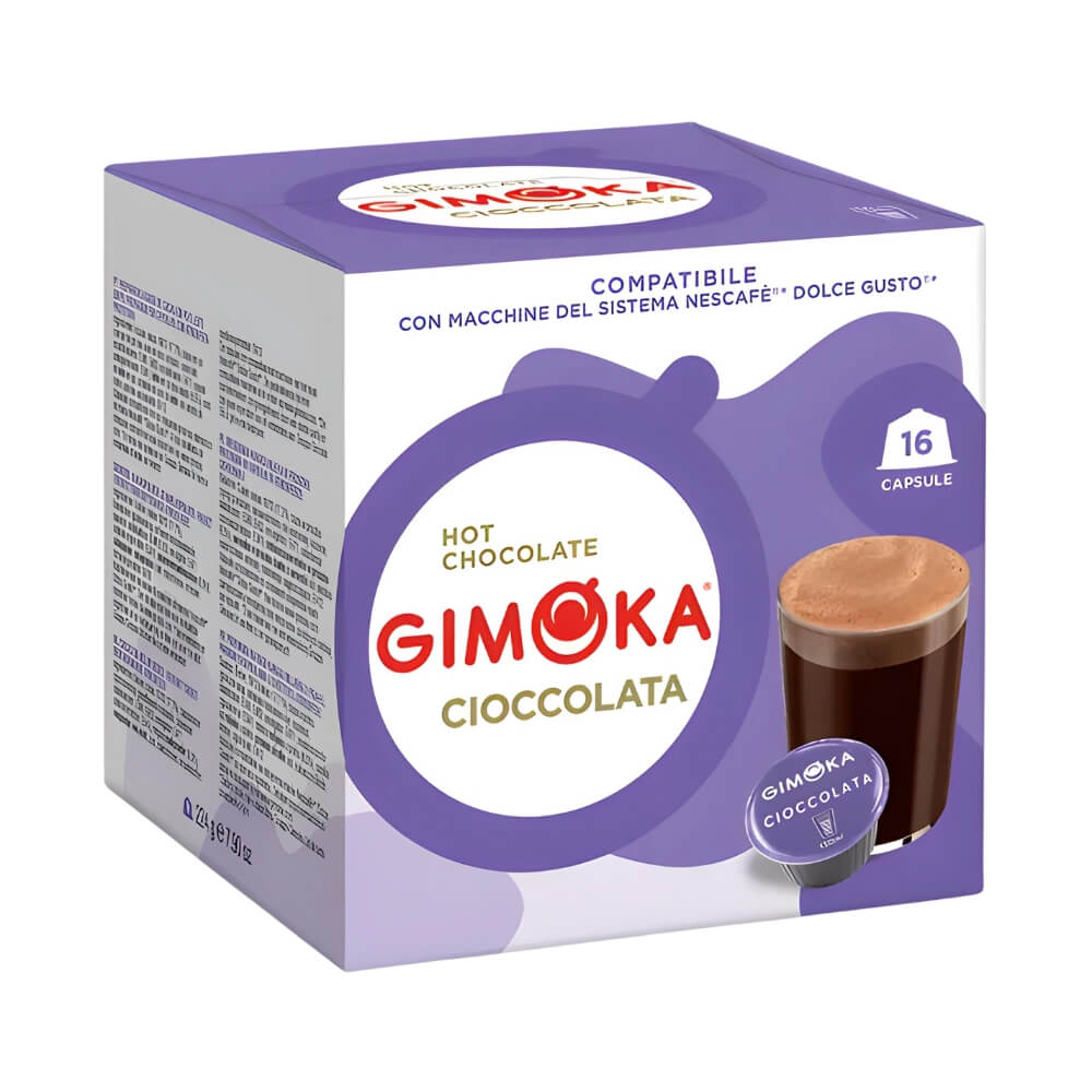 16 Cápsulas Chocolate Gimoka Cioccolata p...