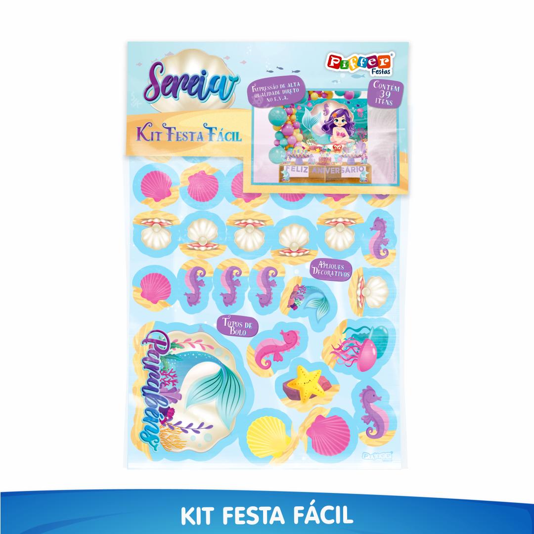 Kit Festa Fácil Sereia