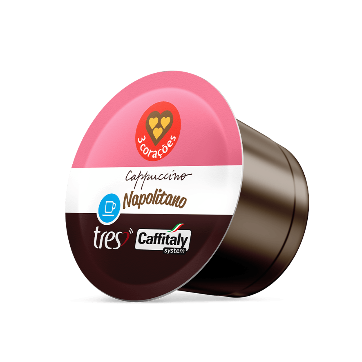 Cápsulas Cappuccino Napolitano 3 Corações...