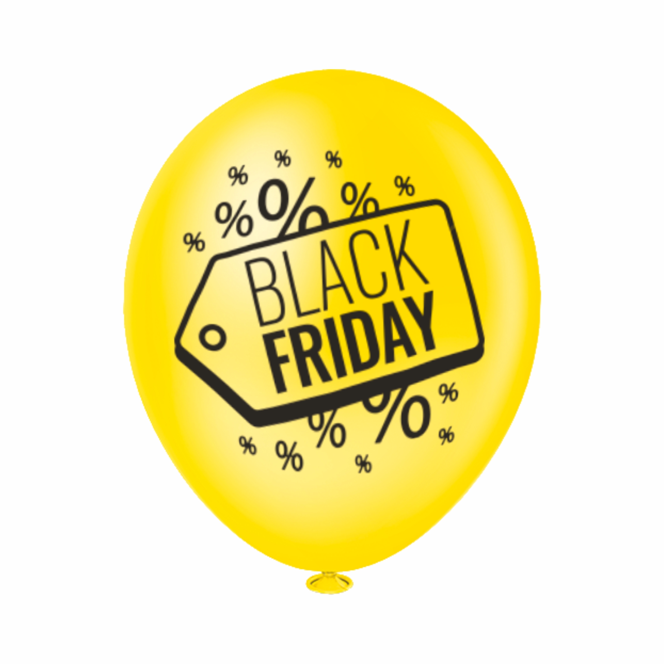 Balão Redondo  8 Polegadas - Black Friday...