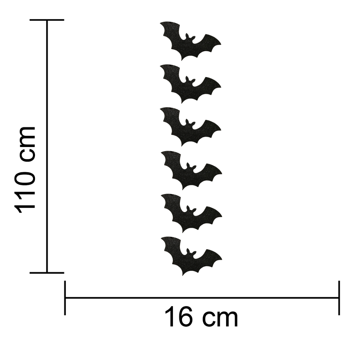 Cortina Decorativa Halloween Glitter Morcego Cortina Decorativa Halloween Glitter Morcego