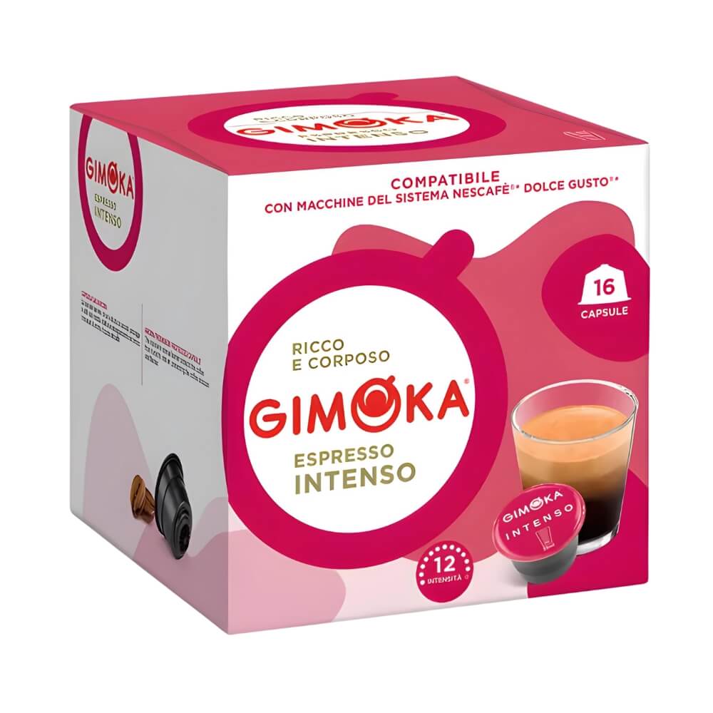 16 Cápsulas Café Intenso Gimoka para Dolc...