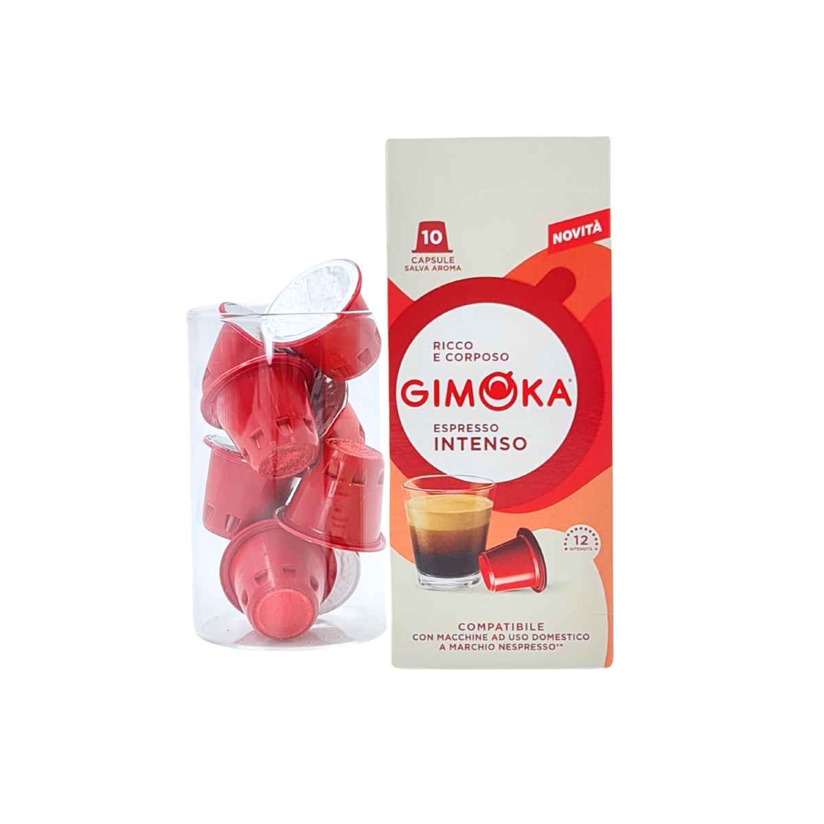 Café em Cápsulas GIMOKA Intenso Nespresso...