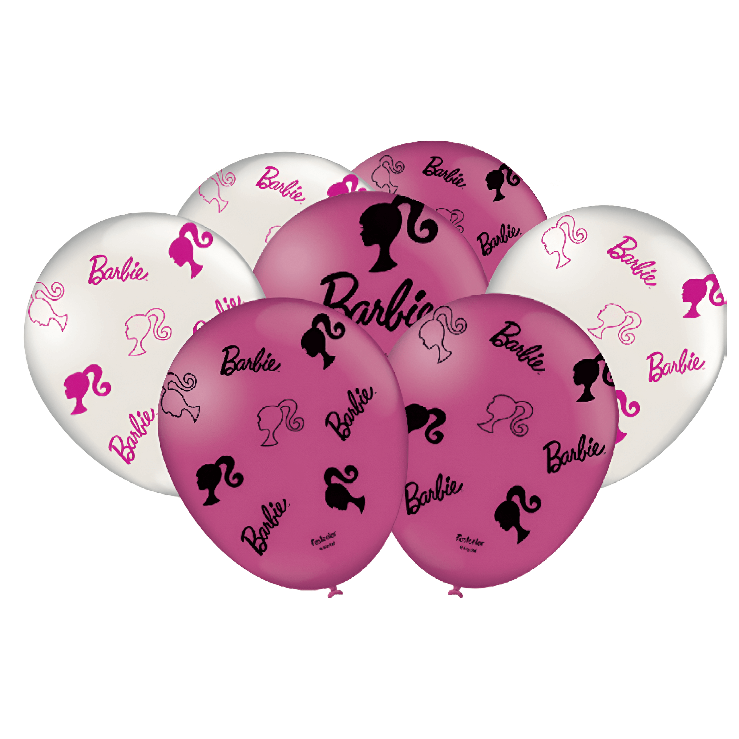 Balão Impressão Especial Barbie 9” - 25 u...