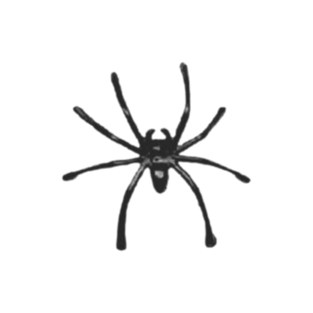 Aranhas Negras 5cm Halloween