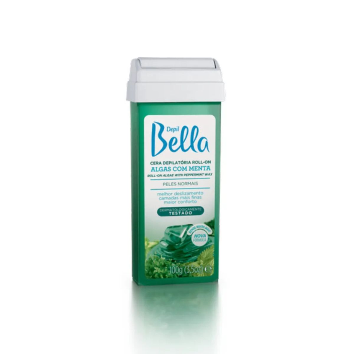 Cera Depilatória quente roll on algas com...
