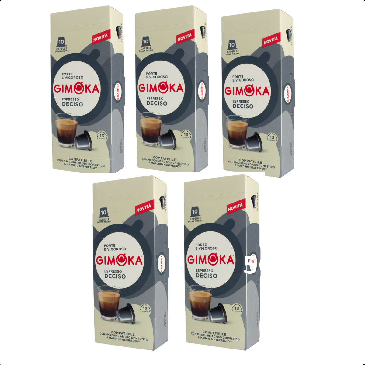 50 Cápsulas de Café para Nespresso® Gimok...