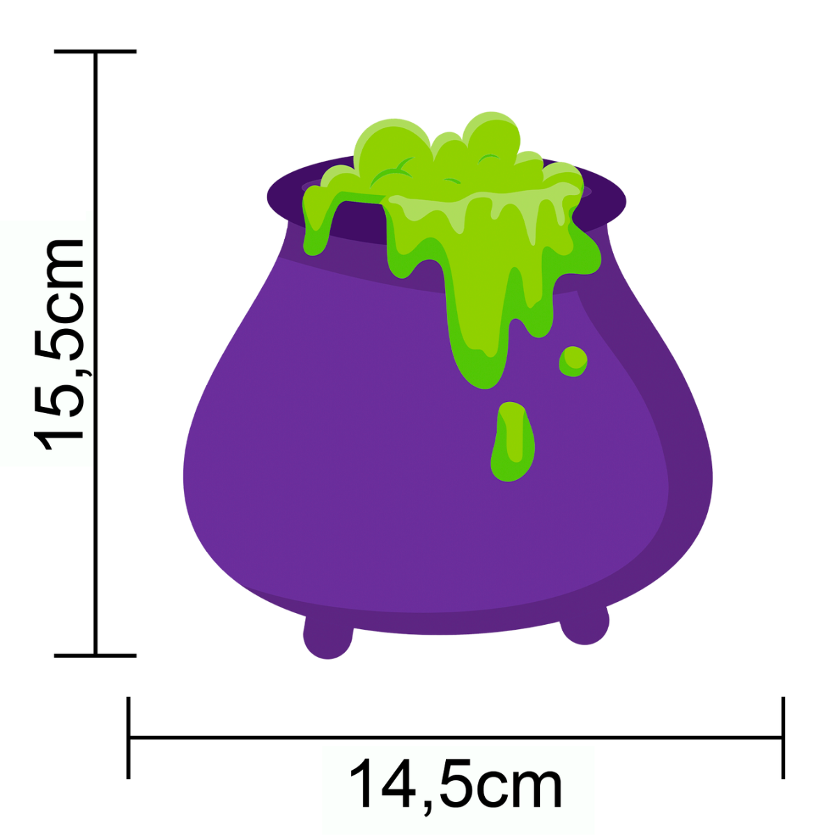 Faixa Decorativa Halloween Cute 200cm