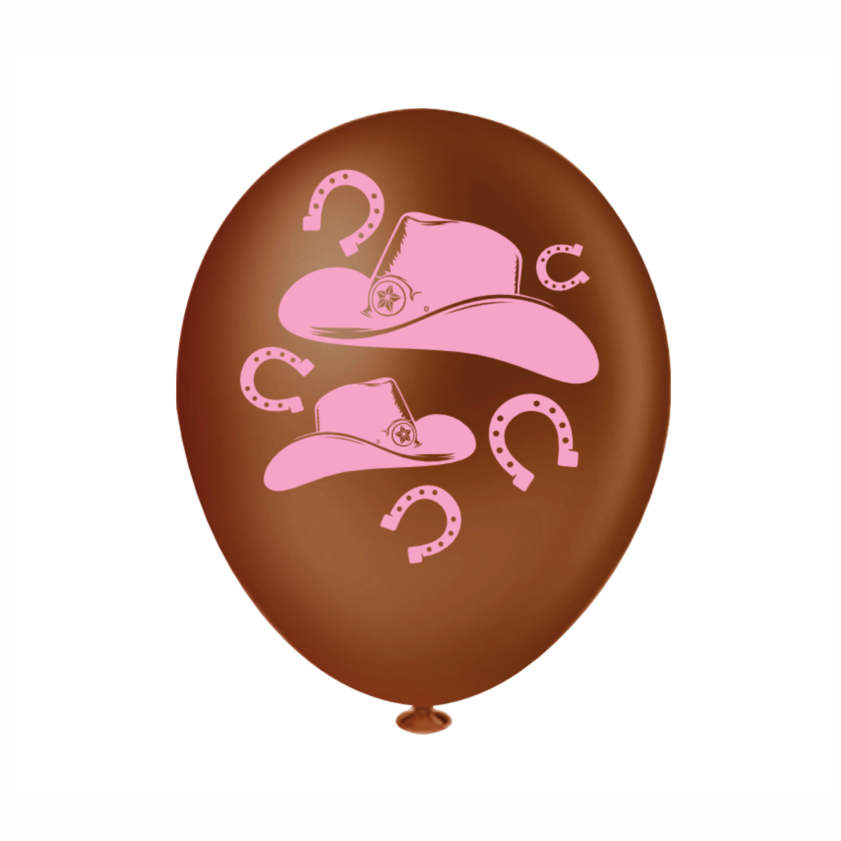 Balão Redondo Boiadeira Sortido 8