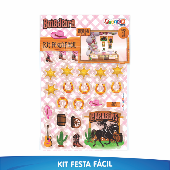 Kit Festa Fácil QD Boiadeira