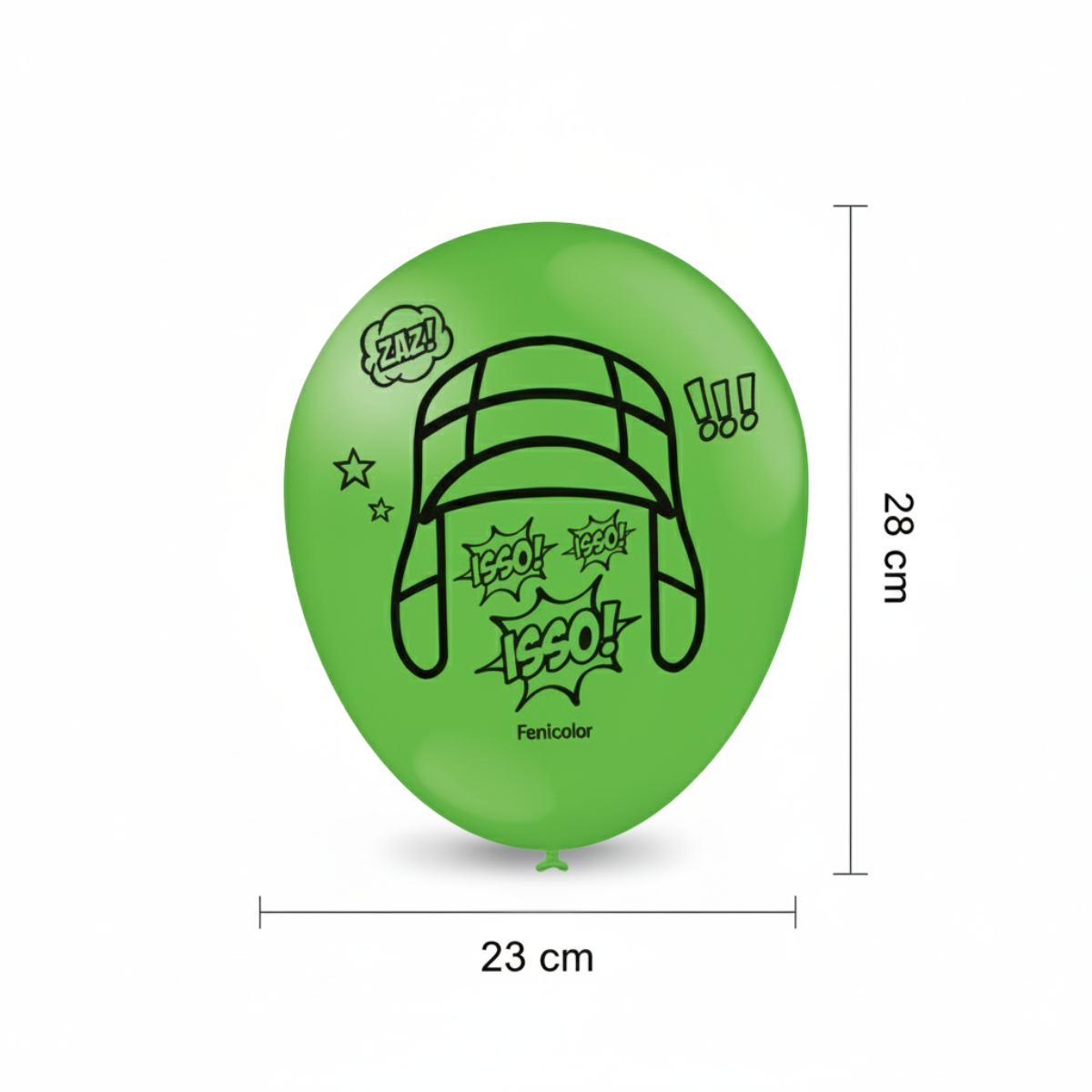 Balão Redondo Chaves 9” 25 Unid.