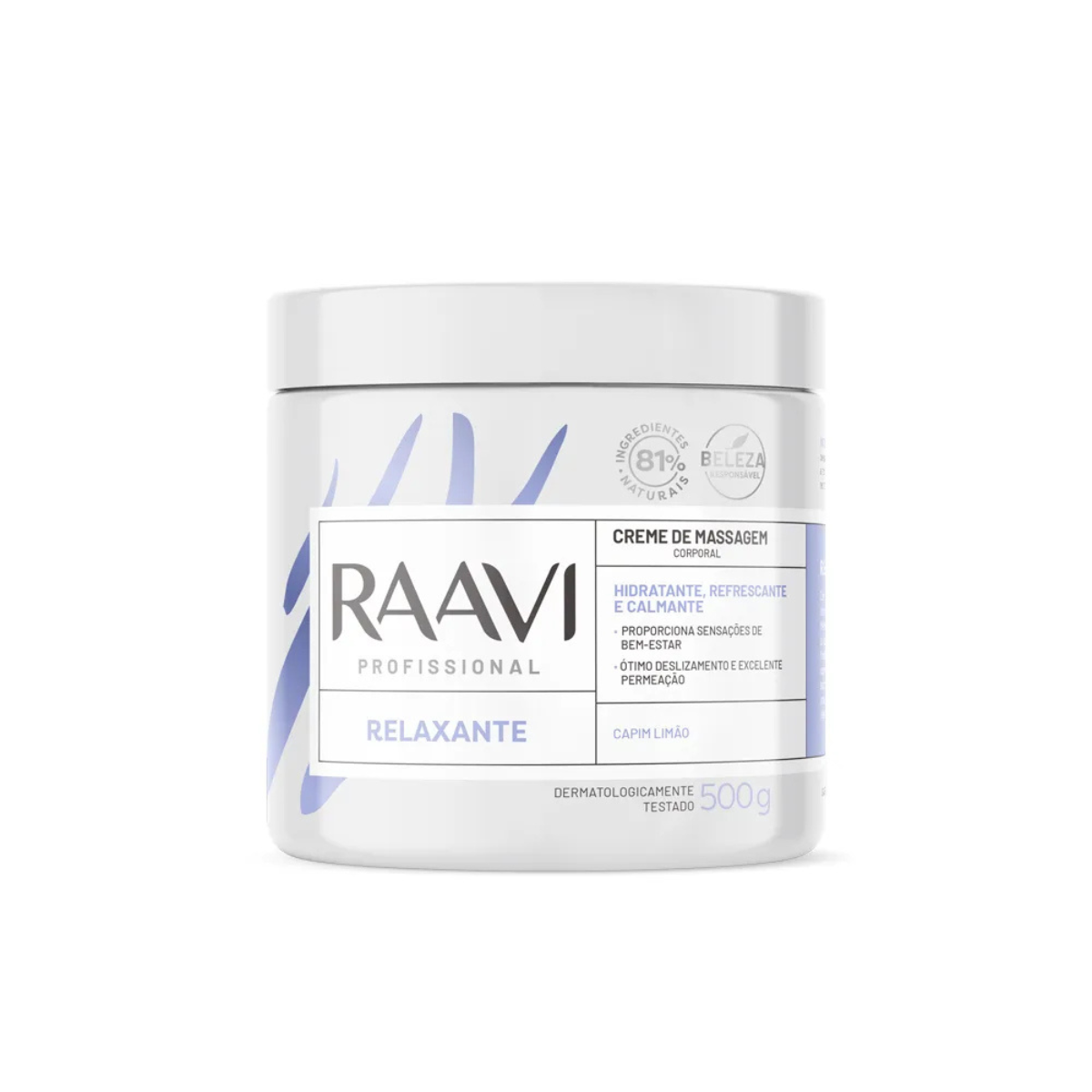 creme massagem relaxante corporal  500g