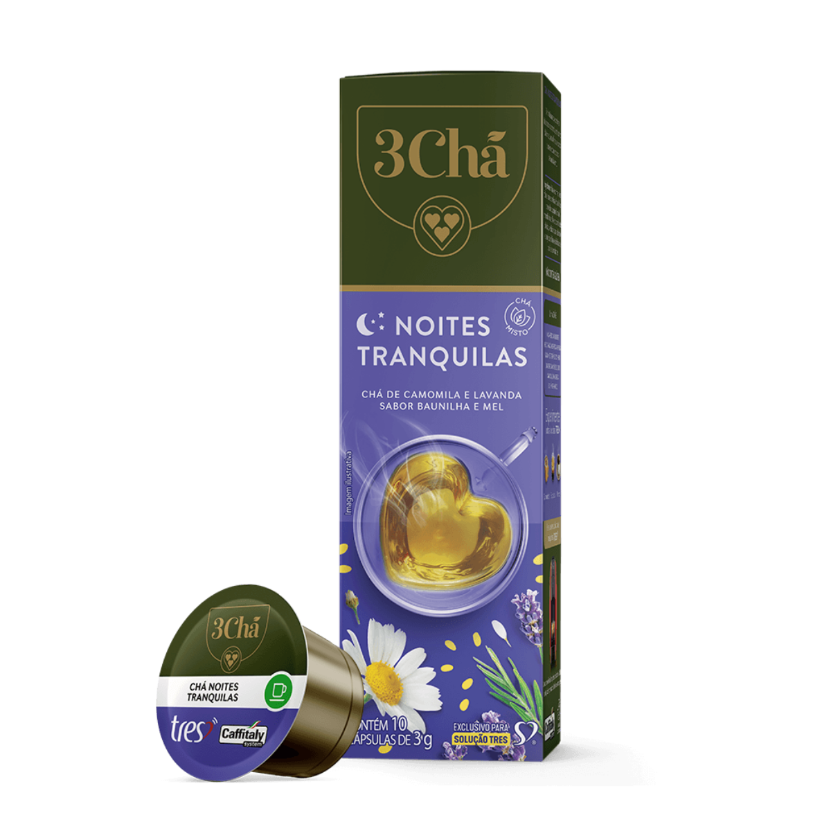 Cápsulas Chá Misto Noites Tranquilas 3 co...