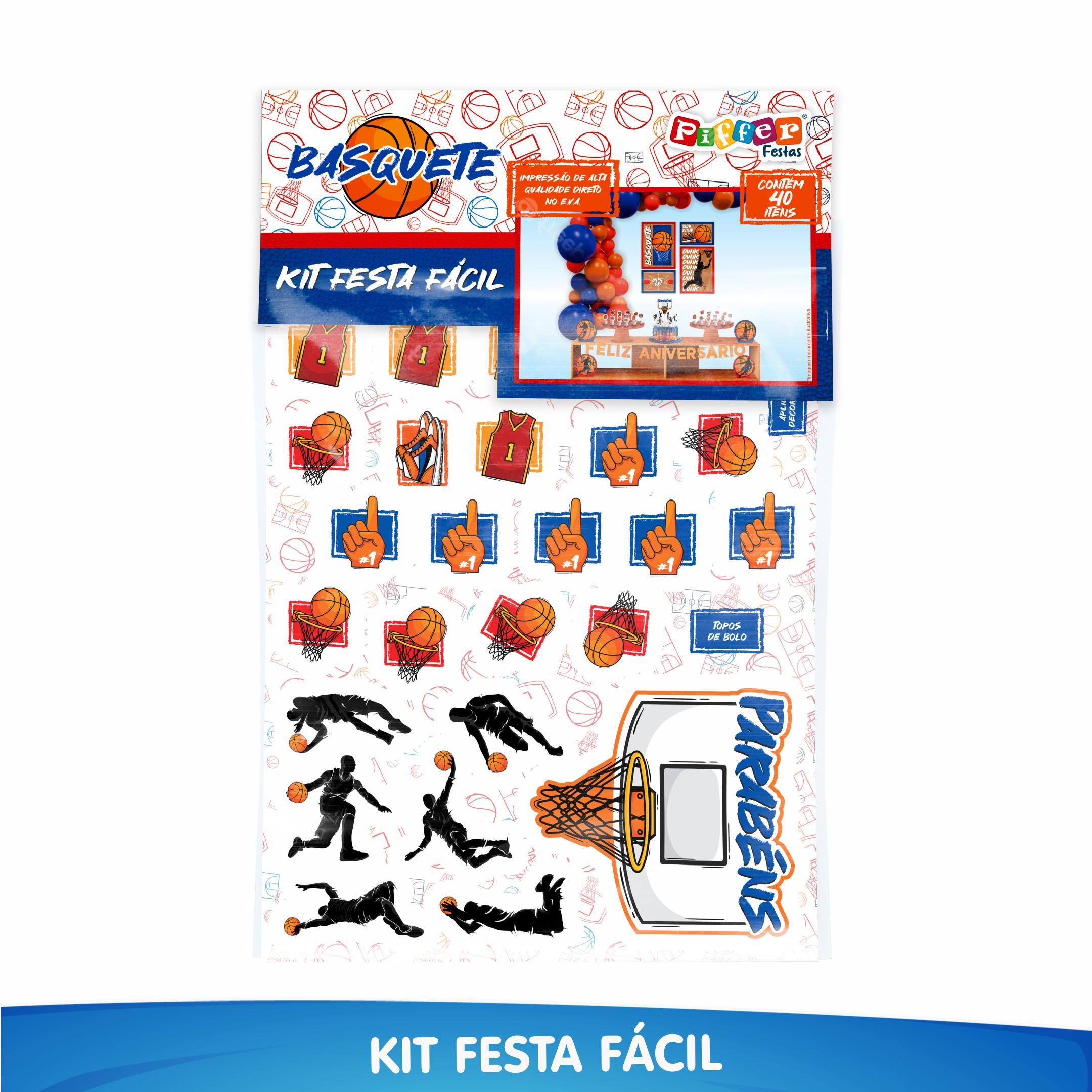 Kit Festa Fácil QD Basquete