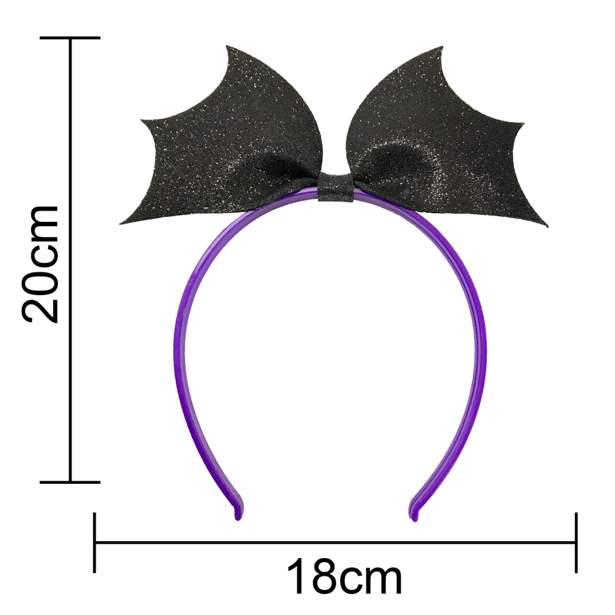 Adereço Tiara Halloween Laço