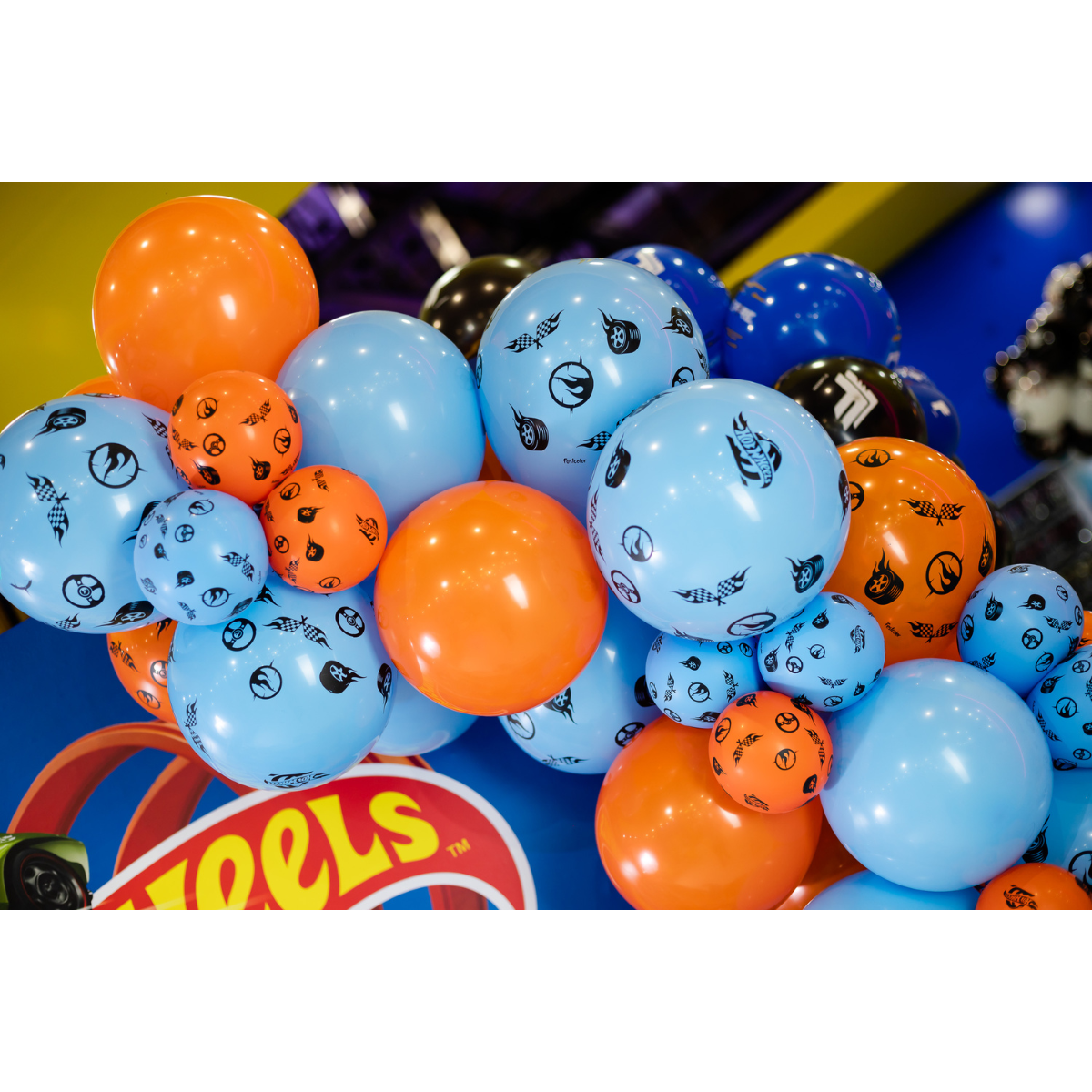 Balão Redondo Hot Wheels 9” 25 Unid.