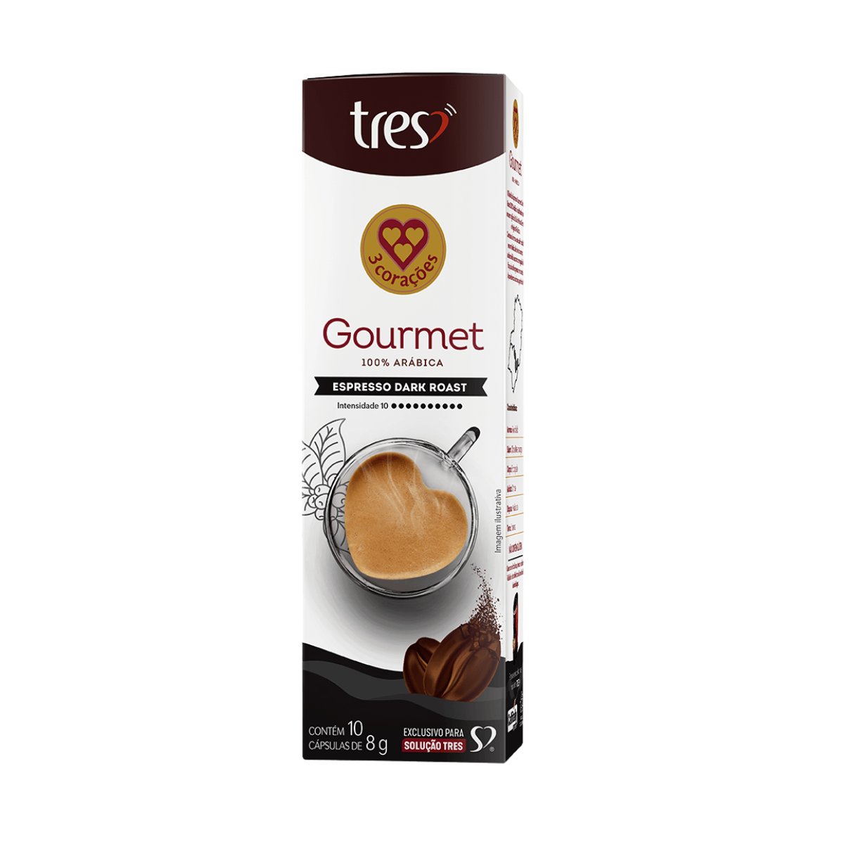 Cápsulas Café Espresso Gourmet Dark Roast...