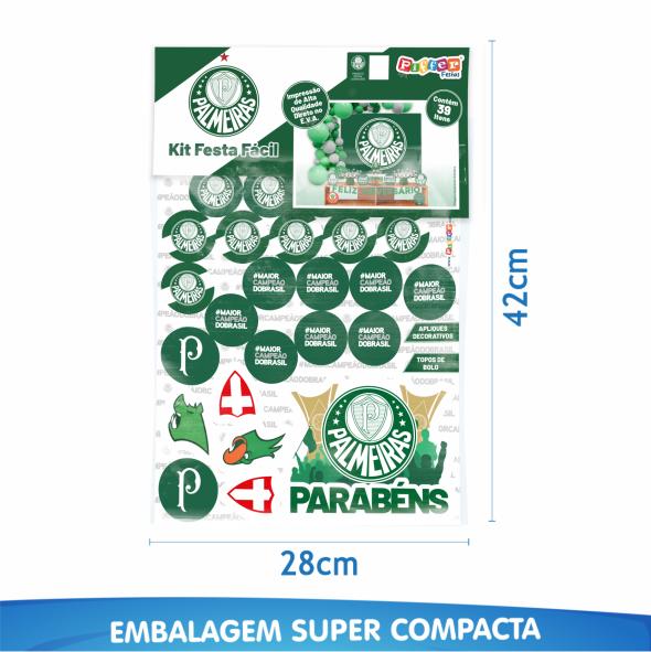 Kit Festa Fácil Palmeiras Oficial