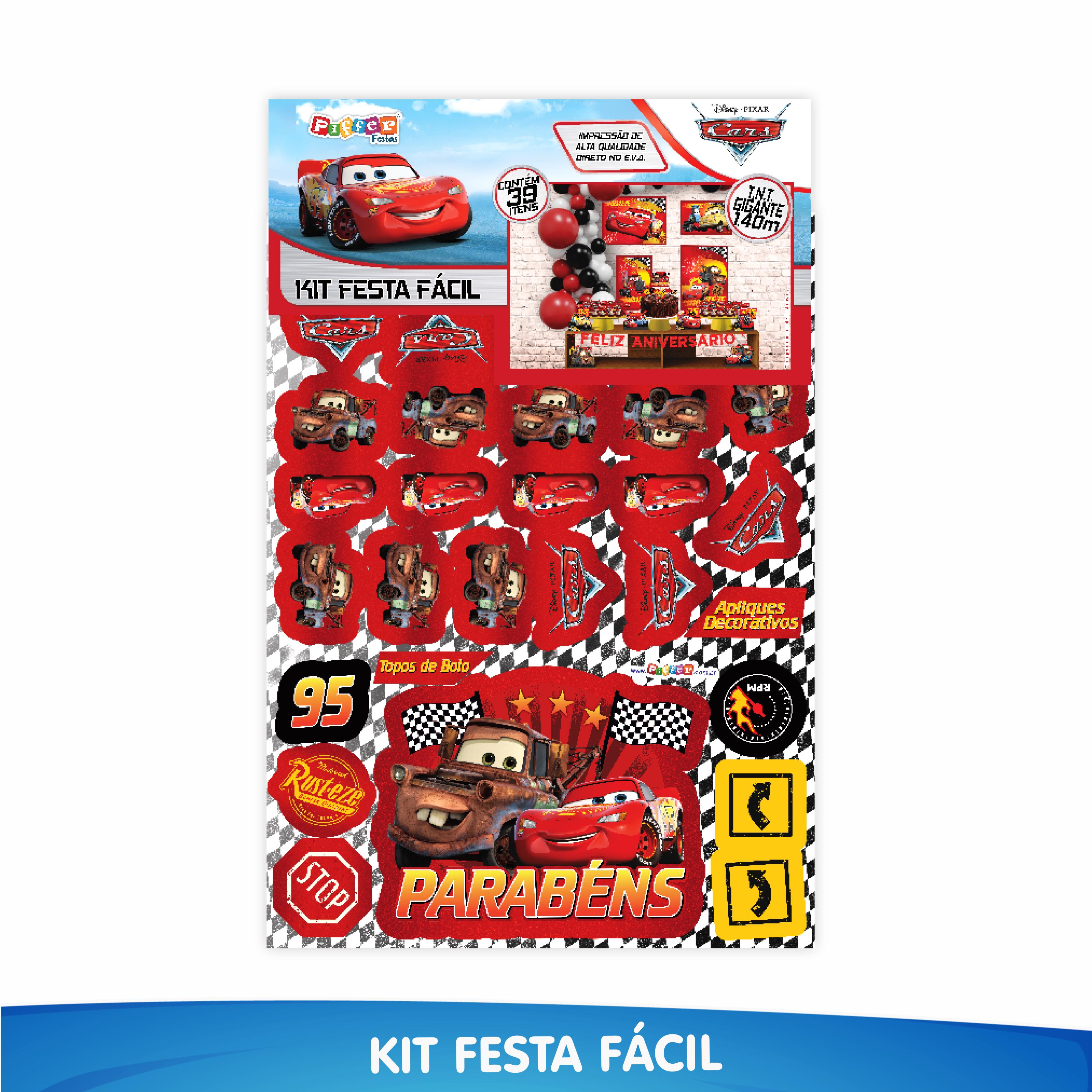 Kit Festa Fácil QD Carros