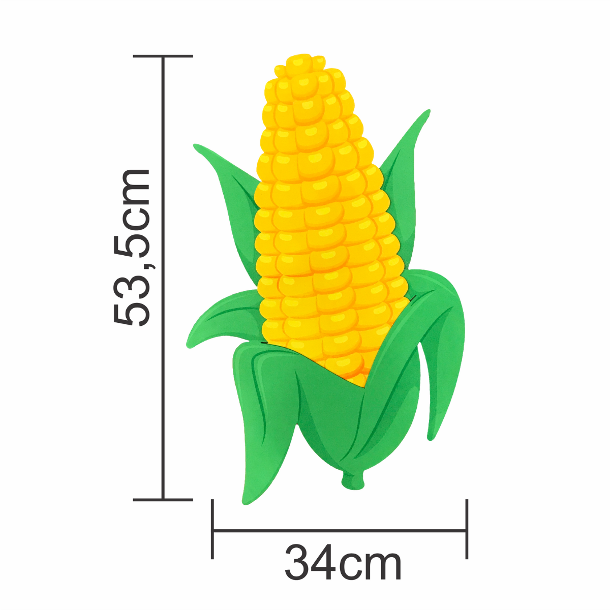 Painel Junino Milho em EVA - 53,5x34cm