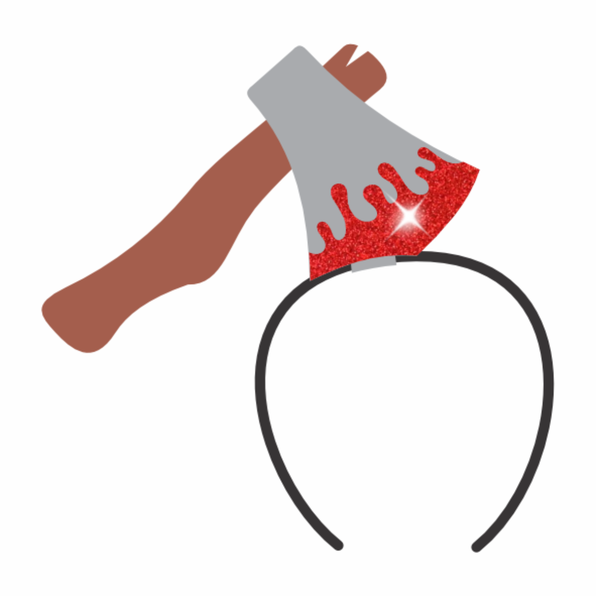 Adereço Tiara Halloween Machado