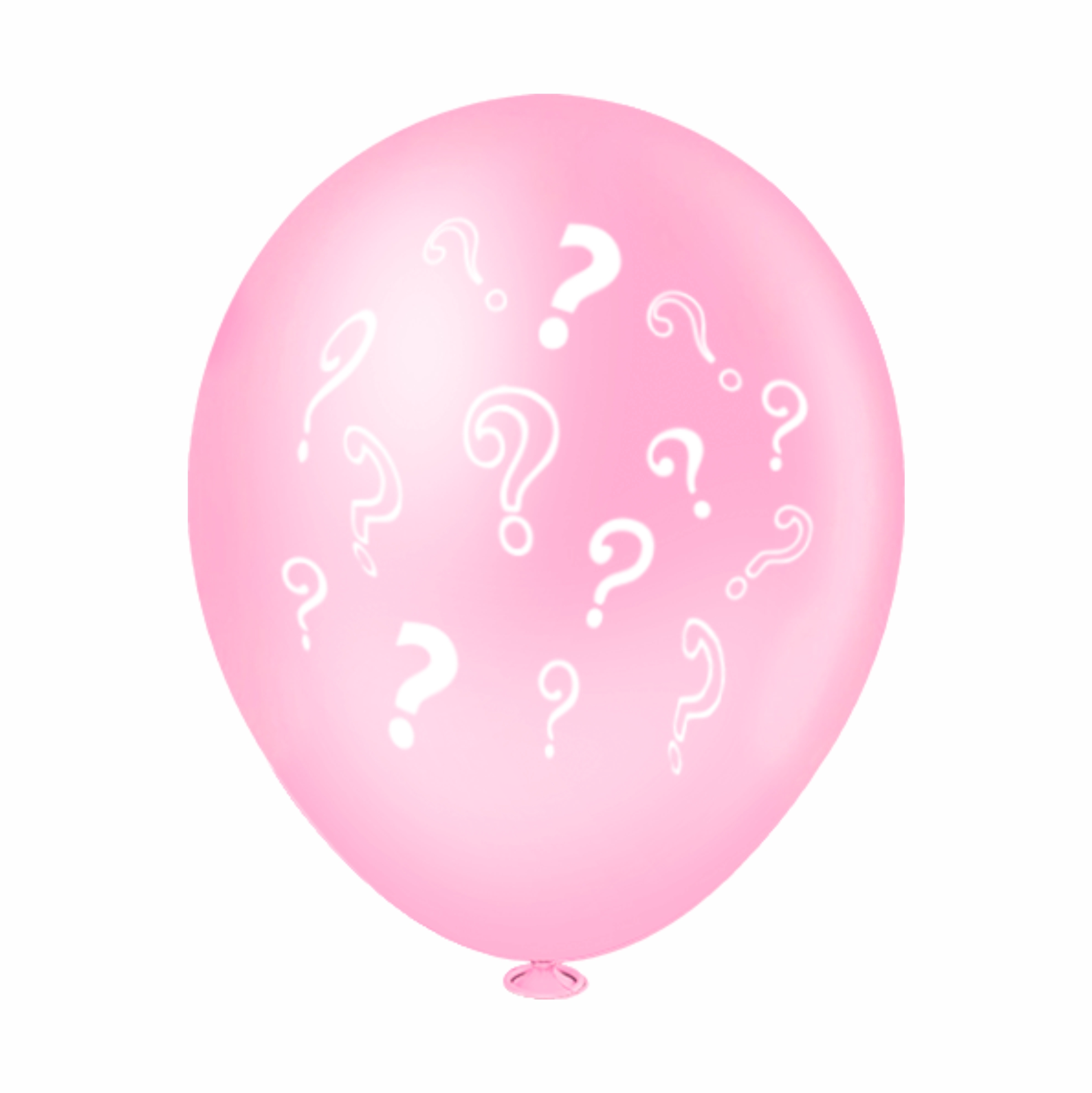 Balão Redondo 8" - Chá Revelação Rosa e A...