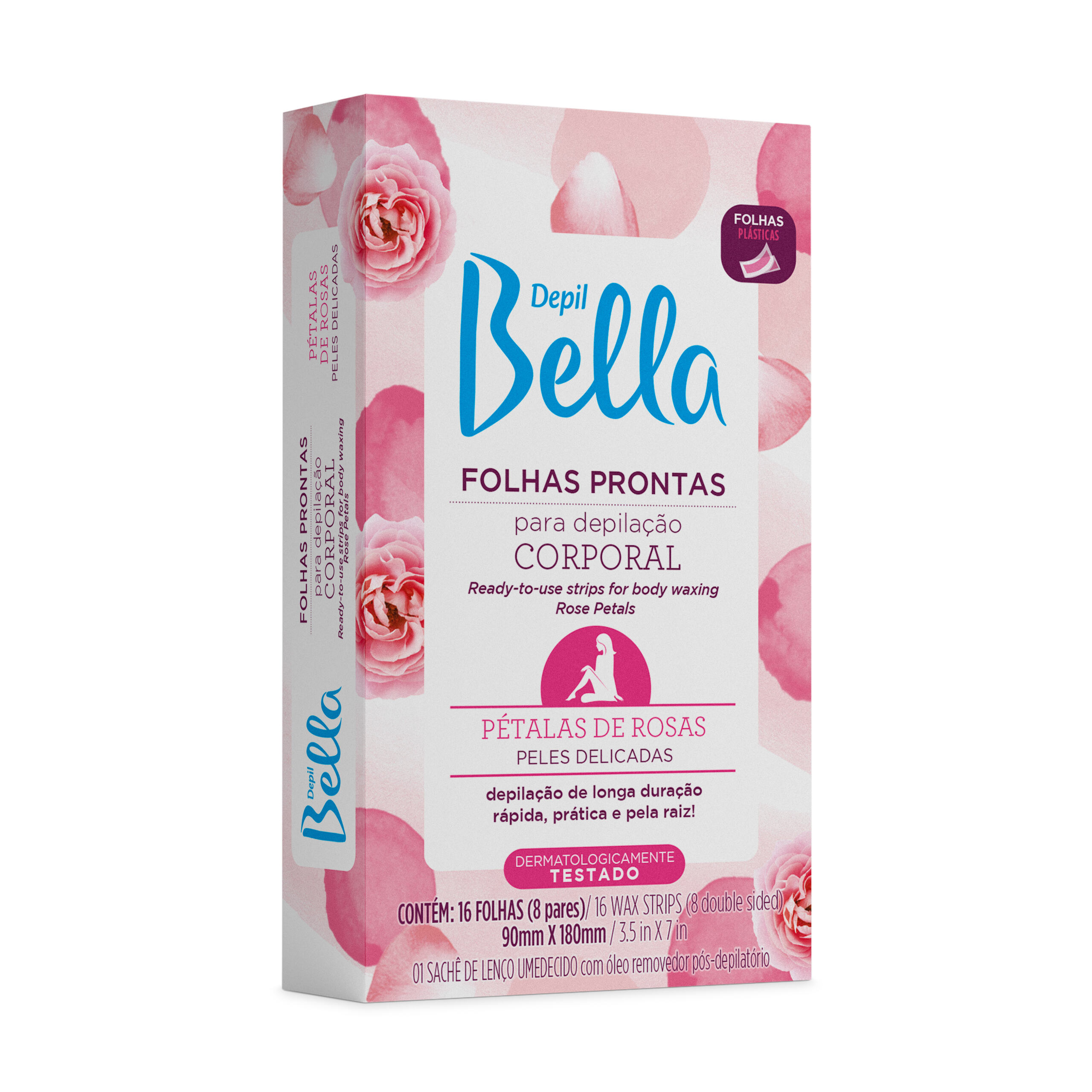 Folhas Prontas Depilação Corporal Pétalas...