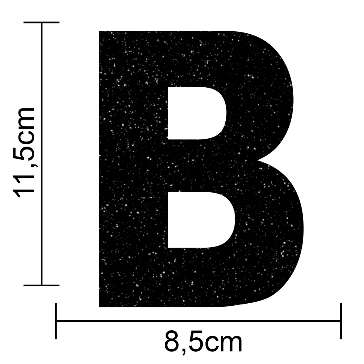 Faixa Black Friday Preta com Glitter 8,5x...