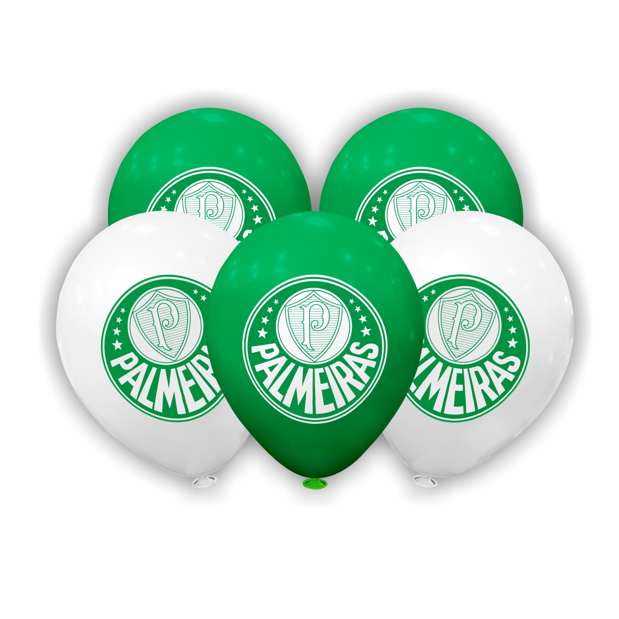 Balão Redondo Palmeiras 8" 20 unid.