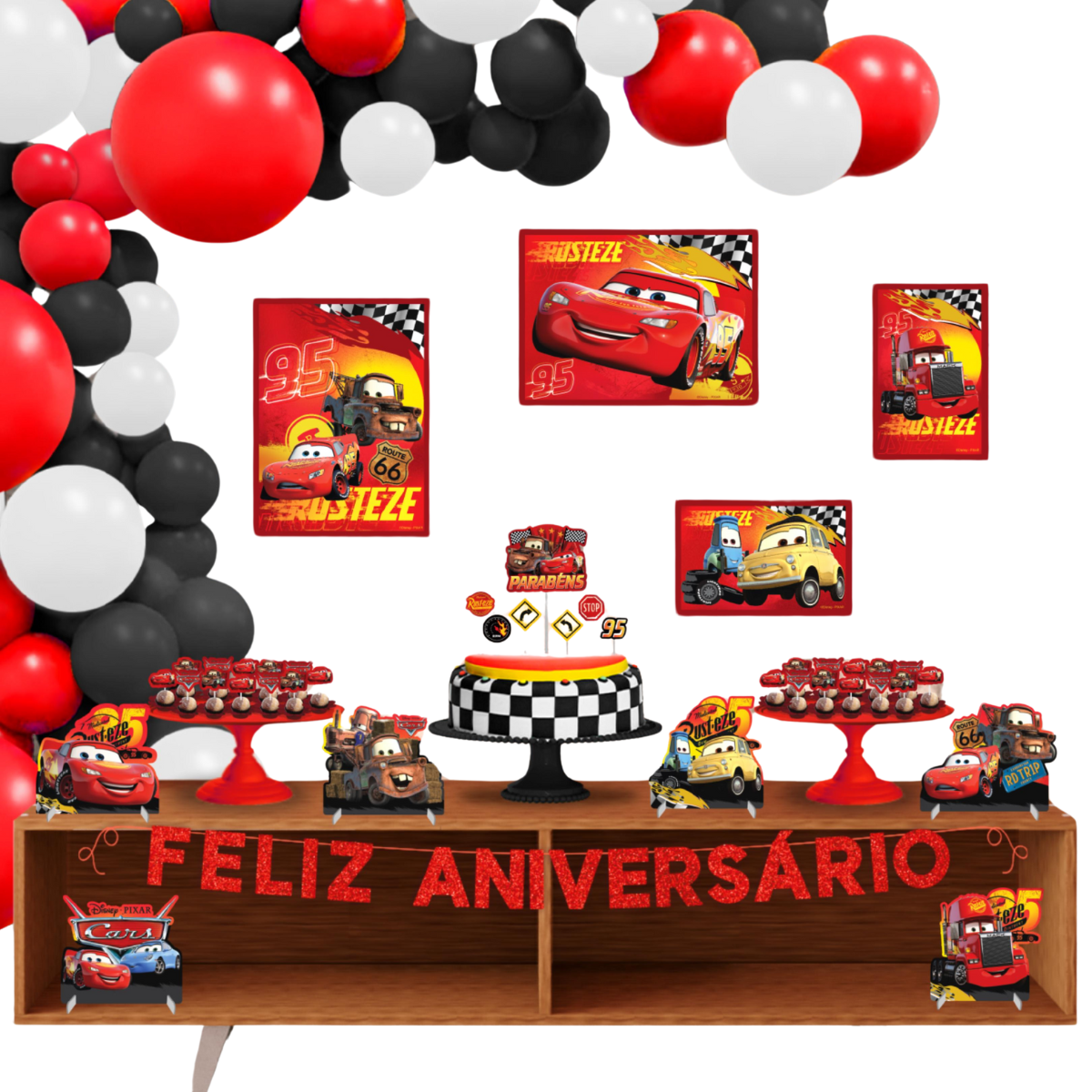 Kit Festa Fácil QD Carros