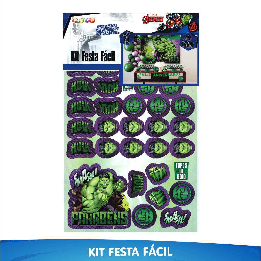 Kit Festa Fácil Hulk