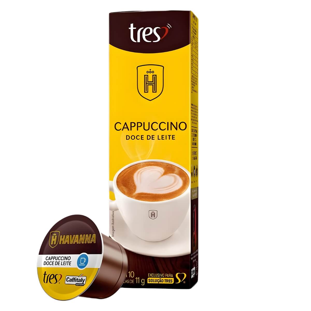 Cápsulas Cappuccino Havanna Doce de Leite...