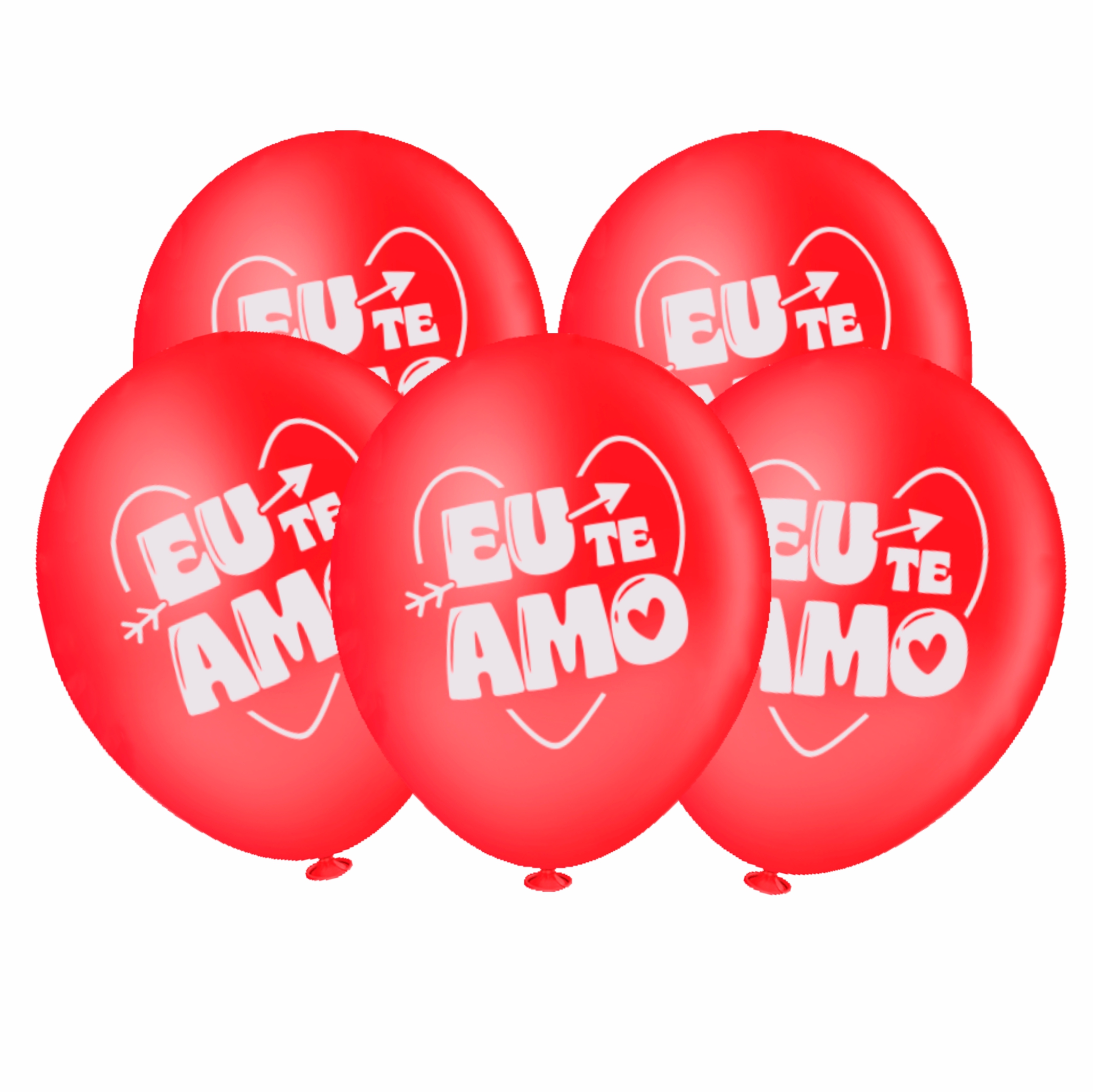 Balão Redondo 8 Polegadas - Eu Te Amo Sor...