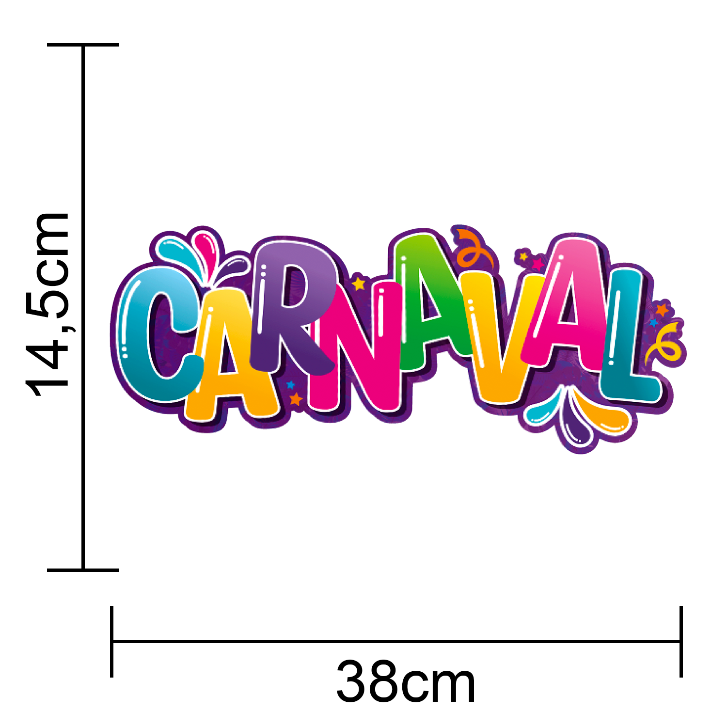 Kit Painéis Pequenos Carnaval – Decoração...